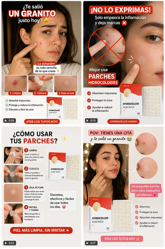 Parches Hidrocoloides Para El Acne